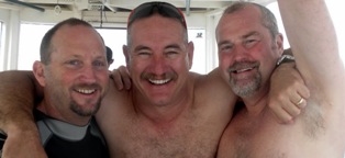 Three Handsome UnderseaX Bear Divers